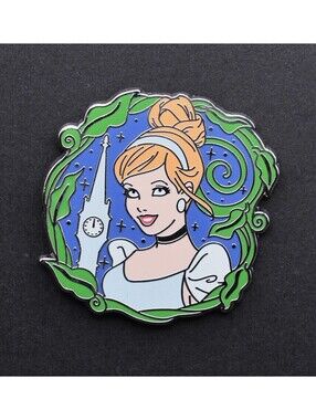 Disney Cinderella Princess Mystery Tower Clock Pin (C7)